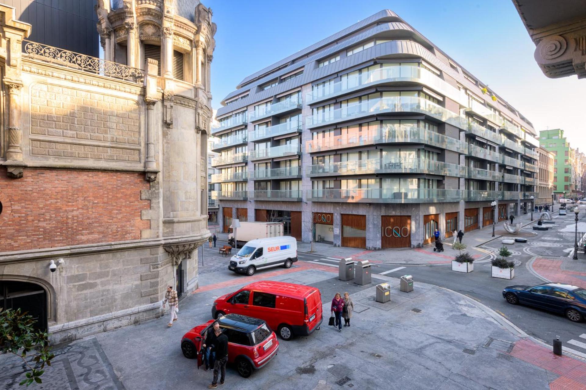 Ferienwohnung Nuevo Lujo Centro De Bilbao + Wifi . Parking Exterior foto